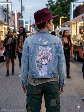 Custom - Gap 2026 Floral Lace Bouquet 20 Ptp 17.5 Waist 18.5 Length Size Med